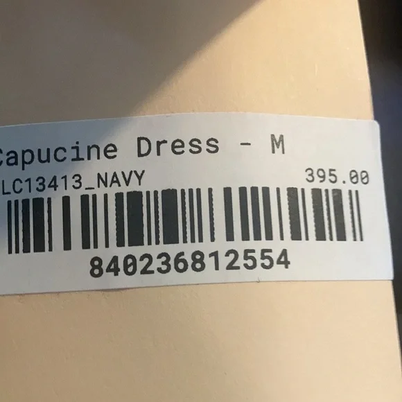 La Ligne Capucine Dress In Navy NWOT - Picture 9 of 9